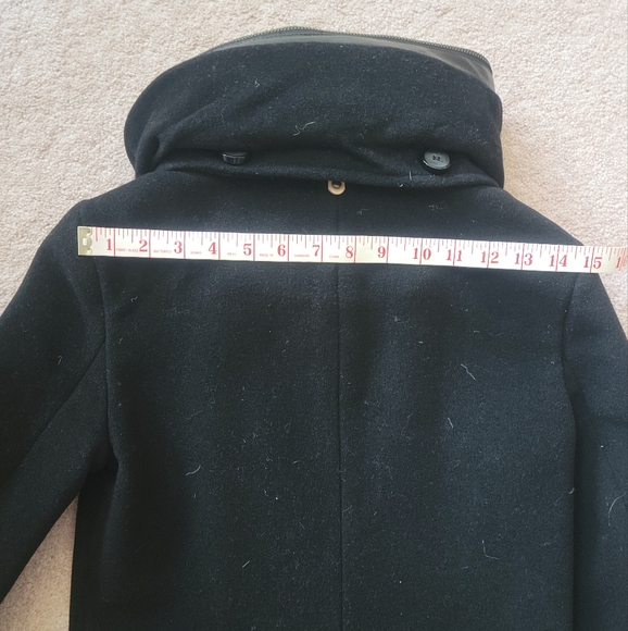 Mackage | Wool Pea Coat with removable hood - Picture 9 of 16